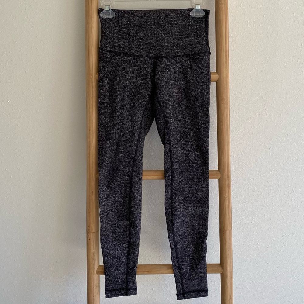 Lululemon Herringbone Wunder Under (Hi-Rise) 29” - Size 4